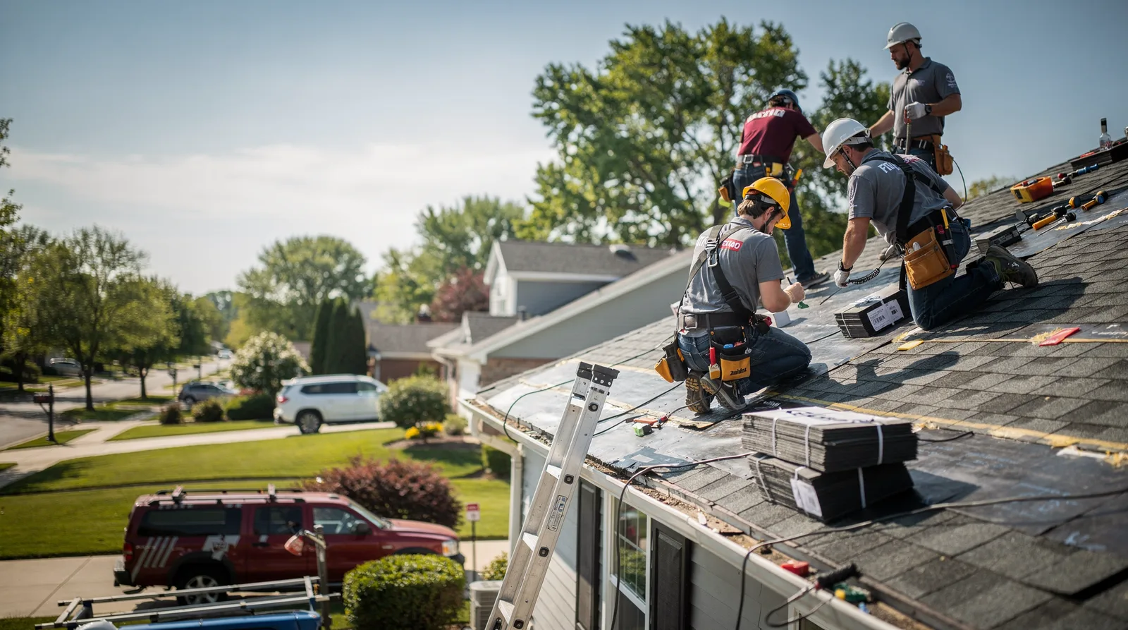 Roof Repair in Dunlap, IL around you
